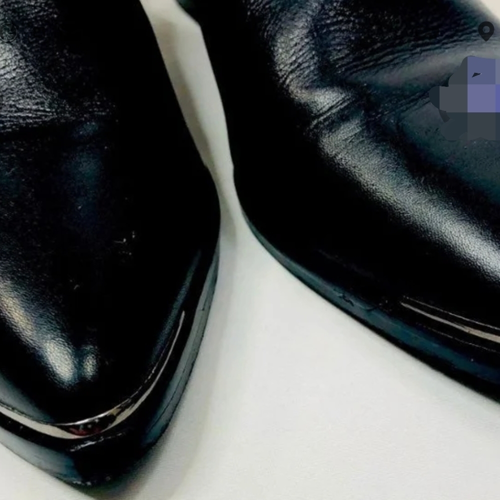 Marc Fisher Black Ankle Booties - Picture 4 of 8